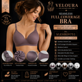 Veloura Seamless Full Coverage Wire-Free Bra | Soft Everyday Comfor