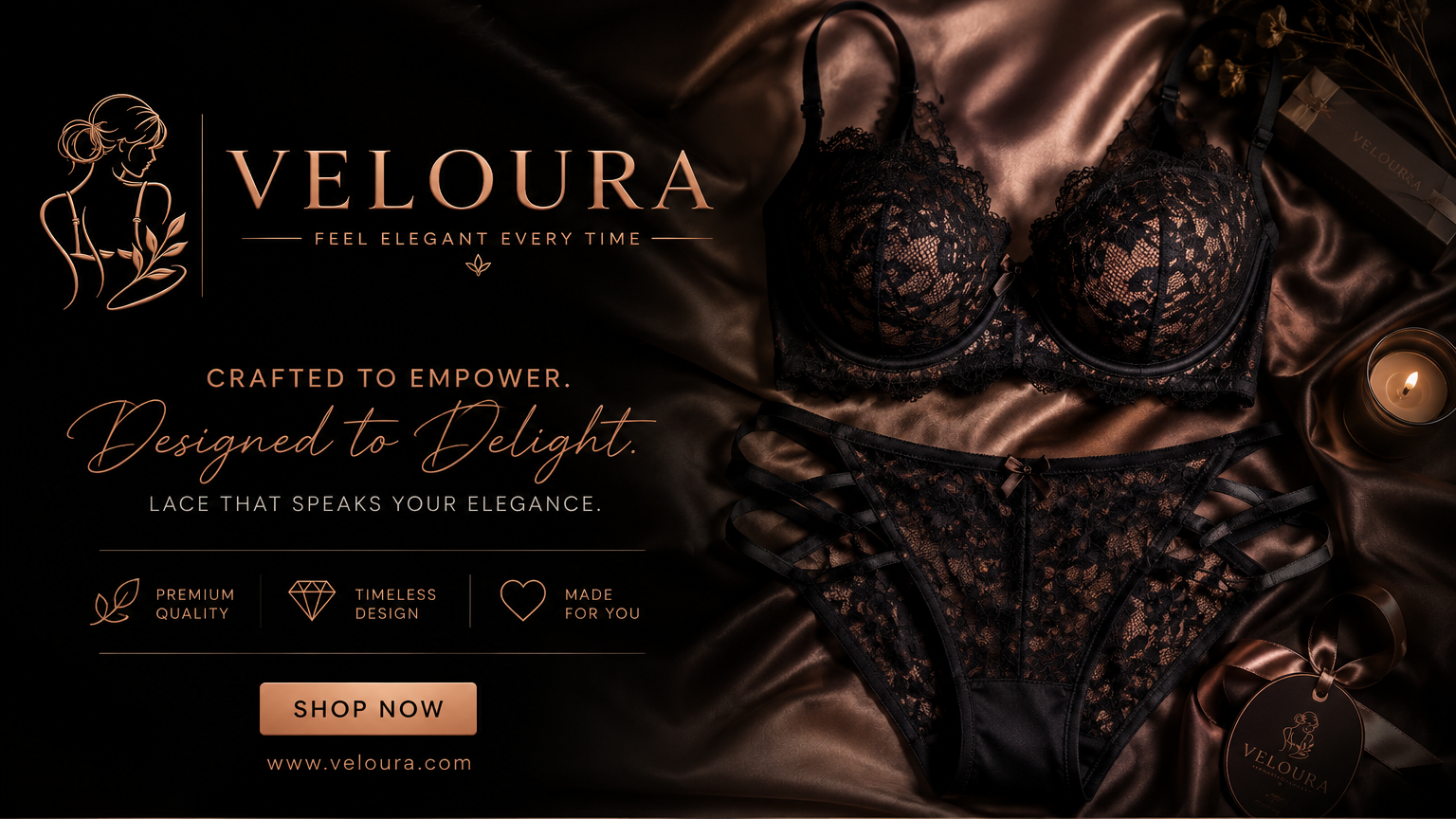 Lace Bra & Panty Set