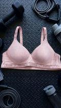 VELOURA ComfortFit Sports Bra – Skin Beige (34B/36B)