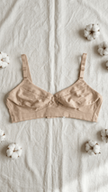 VELOURA Cotton Full Coverage Bra – Skin (32B/34B) - VELOURA