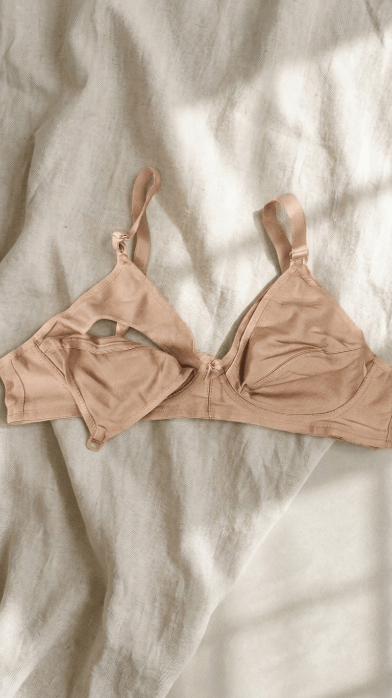 VELOURA Maternity Nursing Bra – Skin (42B) - VELOURA