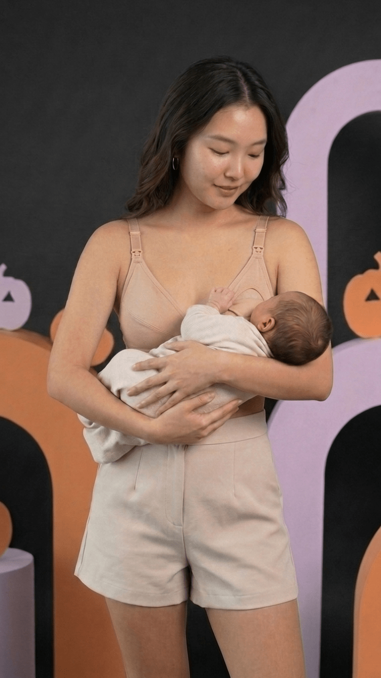 VELOURA Maternity Nursing Bra – Skin (42B) - VELOURA