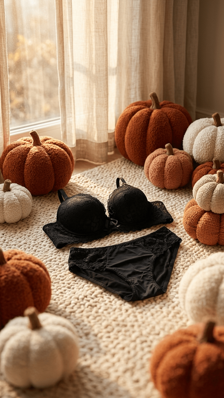 VELOURA Premium Lace Bra & Panty Set – Black (36B/40B) - VELOURA