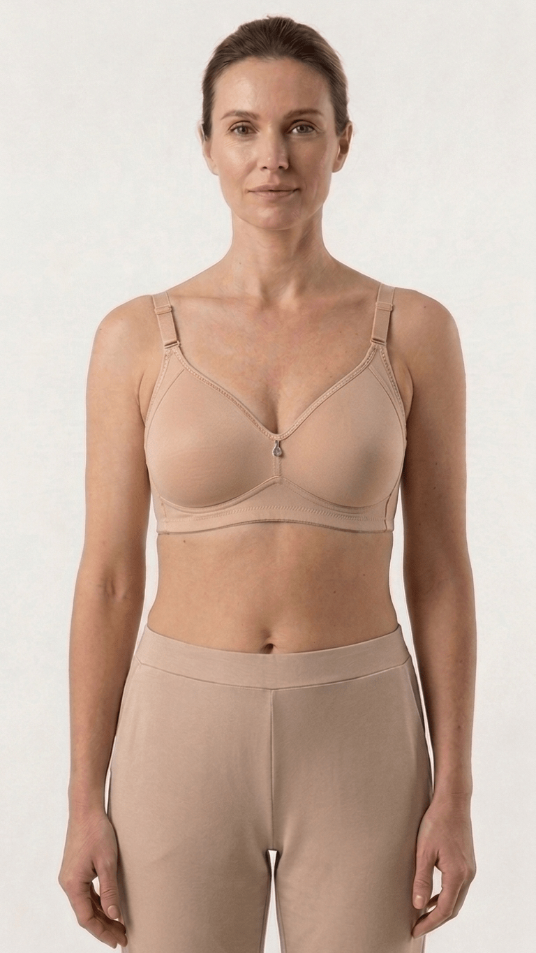 VELOURA Seamless Full Coverage Bra – skin (42D/52D) - VELOURA